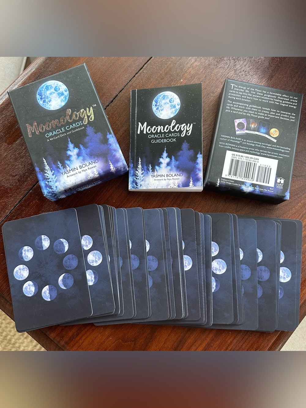 Moonology Oracle Cards by Yasmin Boland